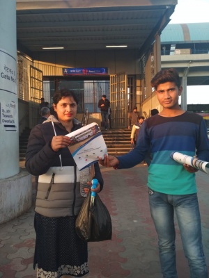 Hand-to-Hand Pamphlet Distributions 