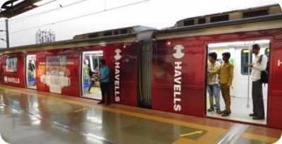 Mumbai Metro Train Wrap-Full Advertising
