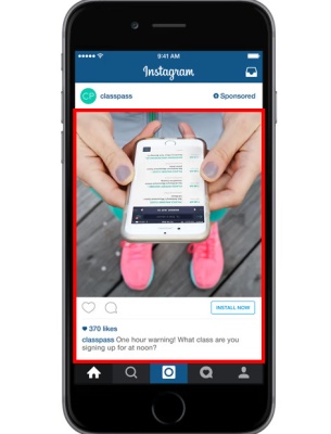 App Install Advertising on Instagram, App