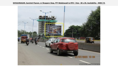 SHIVAJINAGAR, Sancheti Flyover, nr Shoppers Stop, FTF Wakdewadi to RTO  30ft x 20ft