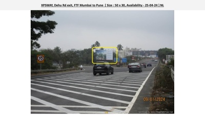 XPSWAY, Dehu Rd exit, FTF Mumbai to Pune  50ft x 30ft