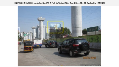HINJEWADI IT PARK RD, Jambulkar Ngr, FTF IT Park to Wakad (Right Top) 40ft x 20ft