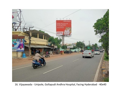 Gollapudi, Andhra Hospitals Facing Hyderabad  40ft x 40ft