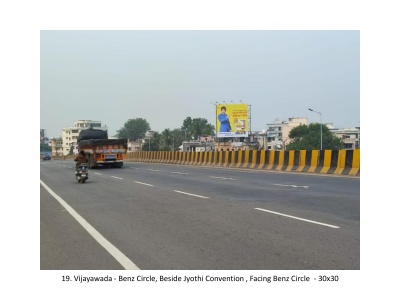 Benz Circle, Beside Jyothi Convention  30ft x 30ft