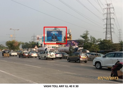 Vashi Toll Going Towards Pune RHS  40ft x 30ft