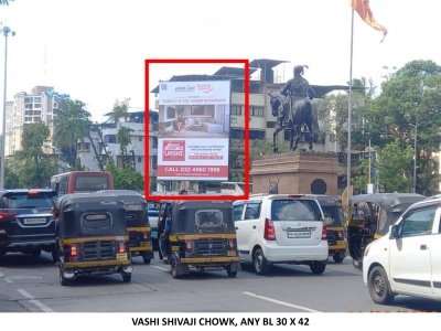 Vashi Shivaji Chowk, Aarti Society sector 17 Vashi  30ft x 42ft
